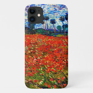 Red Flower Field, Van Gogh iPhone 11 Case
