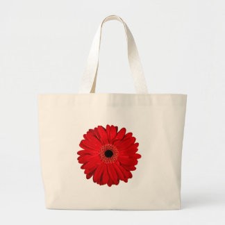 Red Flower Large Tote Bag