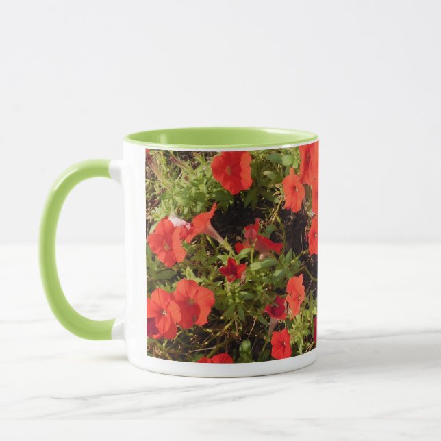 Red Flower Mug (Left)