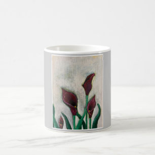 Red Flower Mug 