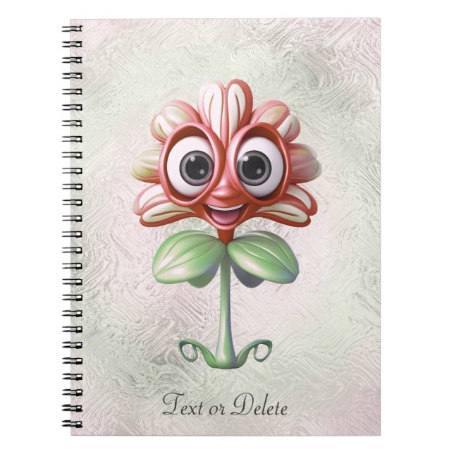 Red Flower Notebook (Front)