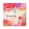 Red Flowers Custom Text