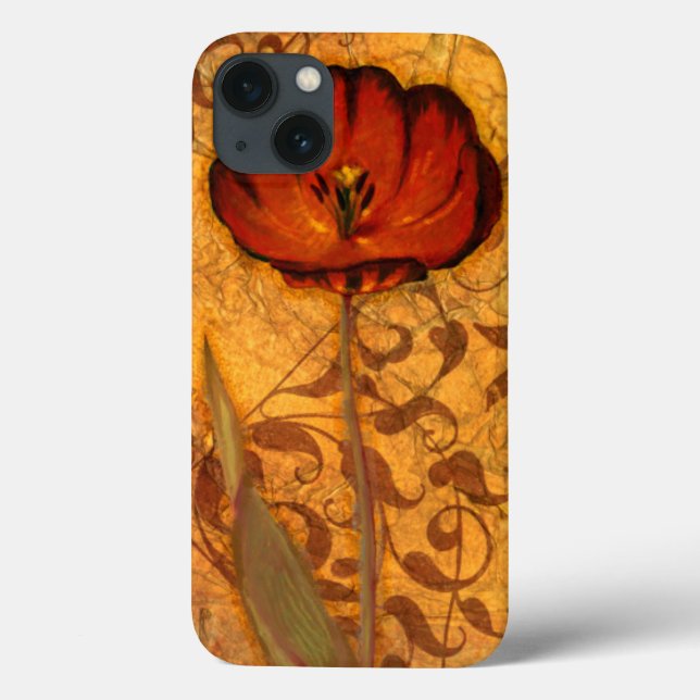 Red Flowers I Case-Mate iPhone Case (Back)