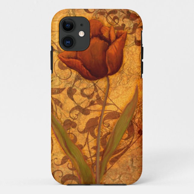 Red Flowers II Case-Mate iPhone Case (Back)
