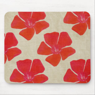 Red Flowers Mousepad