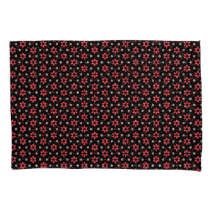 Red Flowers Pillowcase