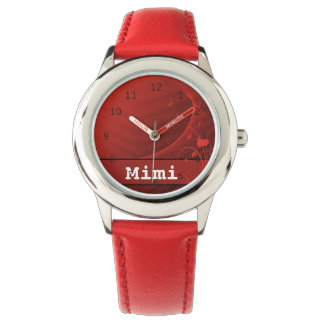 red flowers Watch