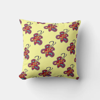 Red Flutterfly Cushion