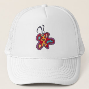 Red Flutterfly Hat