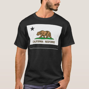 Red For Ed California Flag  T-Shirt