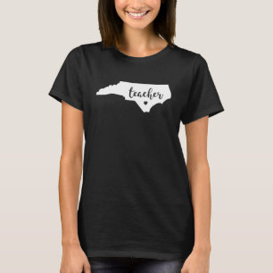 Red For Ed Teacher North Carolina Public Educatio T-Shirt