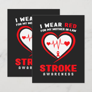 Red For My Mother In-Law Stroke Announcement