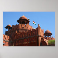 red fort delhi