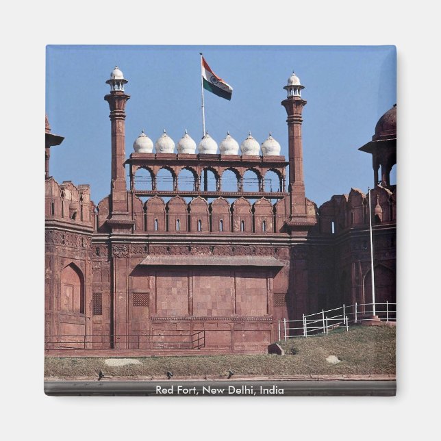 Red Fort, New Delhi, India Magnet (Front)