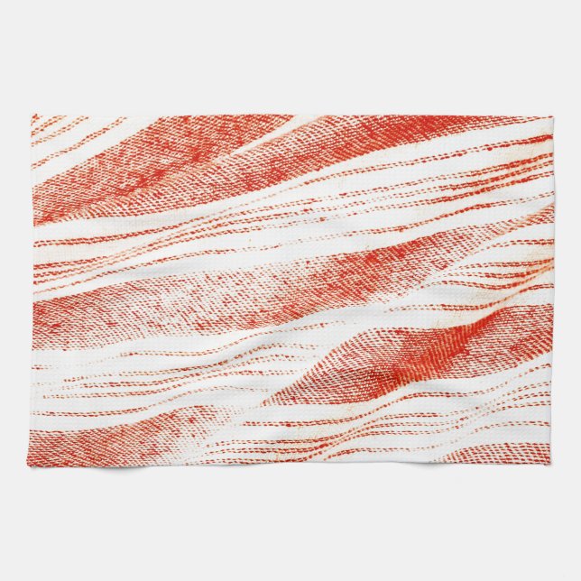 RED FOUTA TEA TOWEL (Horizontal)