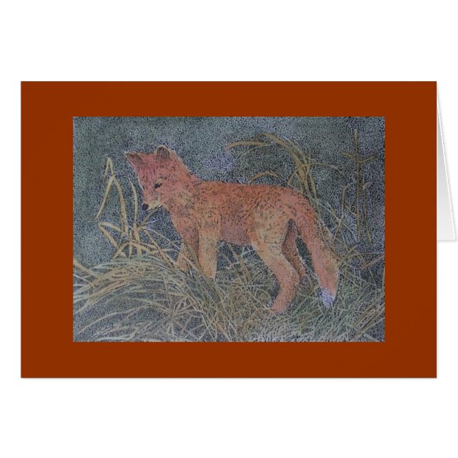 red fox (Front Horizontal)