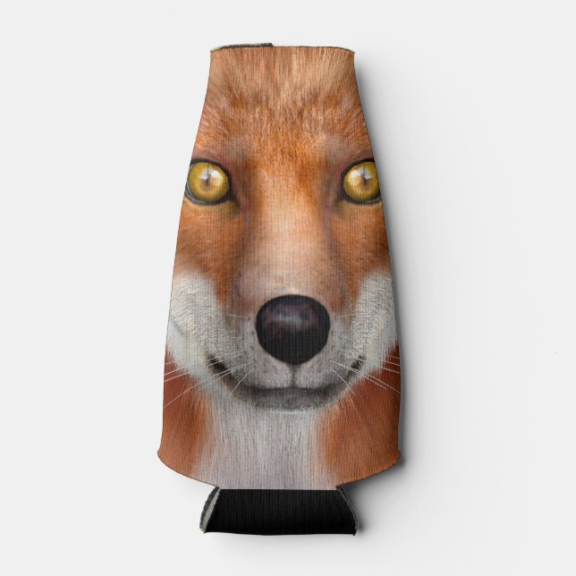 Red Fox Bottle Cooler (Front)