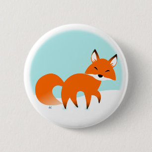 Red Fox Button