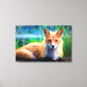 Red Fox Canvas Print