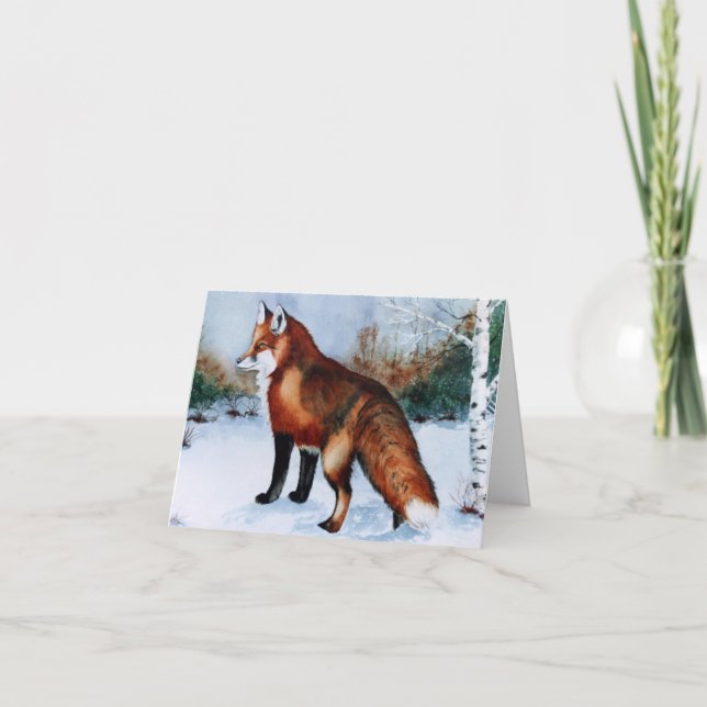 Red Fox Card (Front)