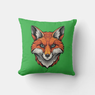 Red fox cushion