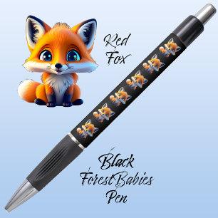 Red Fox Cute Whimsical Woodland Wildlife Animal 🦊