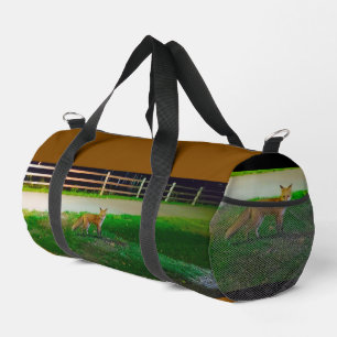 Red Fox Duffel Bag