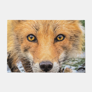 Red Fox Face - Eyes Doormat