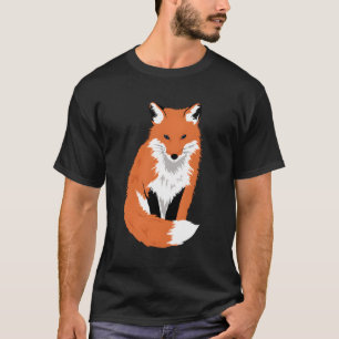 Red Fox Forest Animal T-Shirt