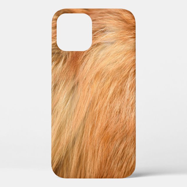Red fox fur texture Case-Mate iPhone case (Back)