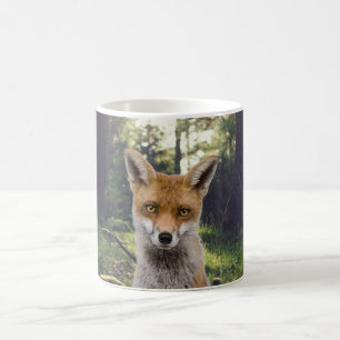 Red Fox in Forest Coffee Mug