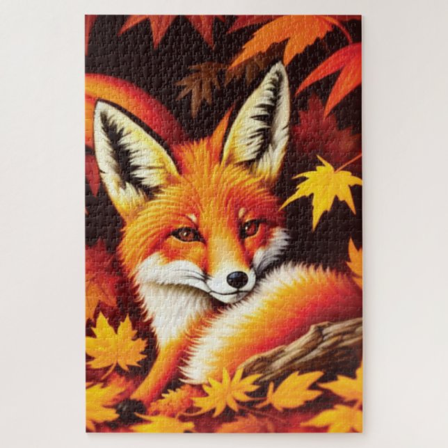 Red Fox Jigsaw Puzzle (Vertical)
