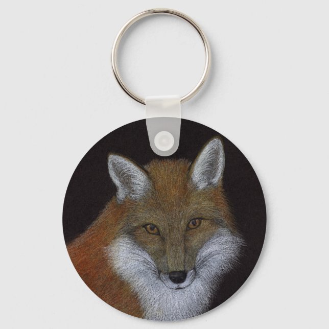 Red Fox Key Ring (Front)