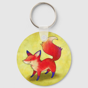 Red Fox Keychain