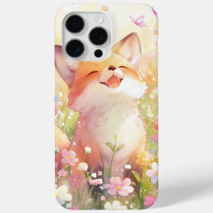Red Fox Meadow Melody iPhone 15 Pro Max Case