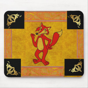 Red Fox Mouse Pad