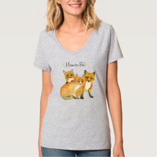Red Fox Mum T-Shirt