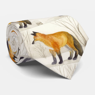 Red Fox Neck Tie