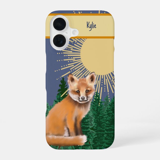 Red Fox Phone Case (Back)
