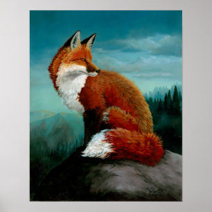 Red Fox Poster