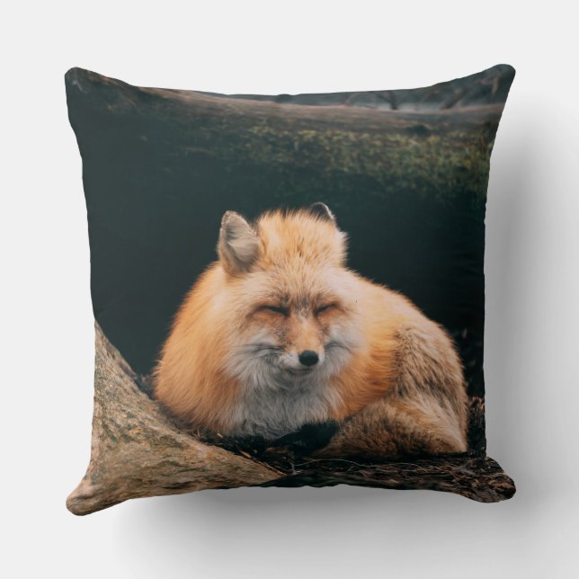 Red Fox Sleeping Cushion (Back)