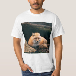 Red Fox Sleeping T-Shirt