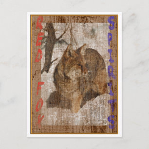 RED FOX SPIRITS POSTCARD