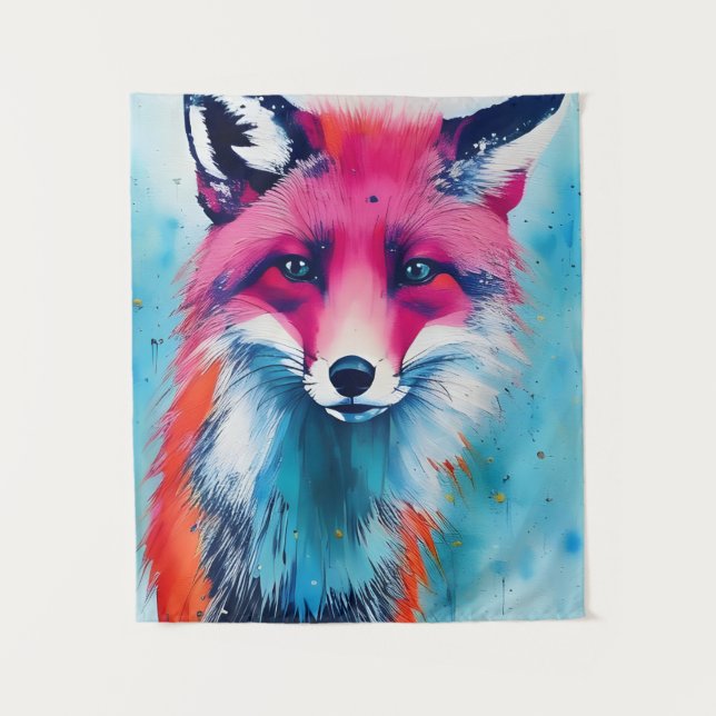 Red Fox Tapestry (Front)