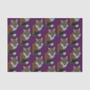 Red Fox Tissue Paper
