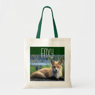 Red Fox Tote Bag