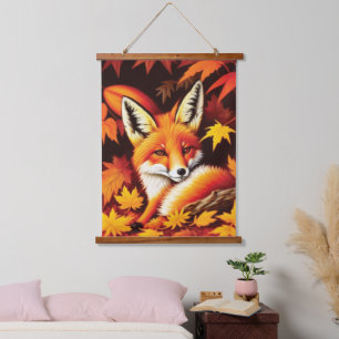 Red Fox Wall Tapestry