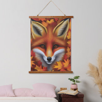 Red Fox Wall Tapestry