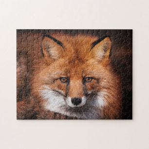 Red Fox Wild Woodland Animal Jigsaw Puzzle