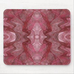 Red Fractal Mousepad